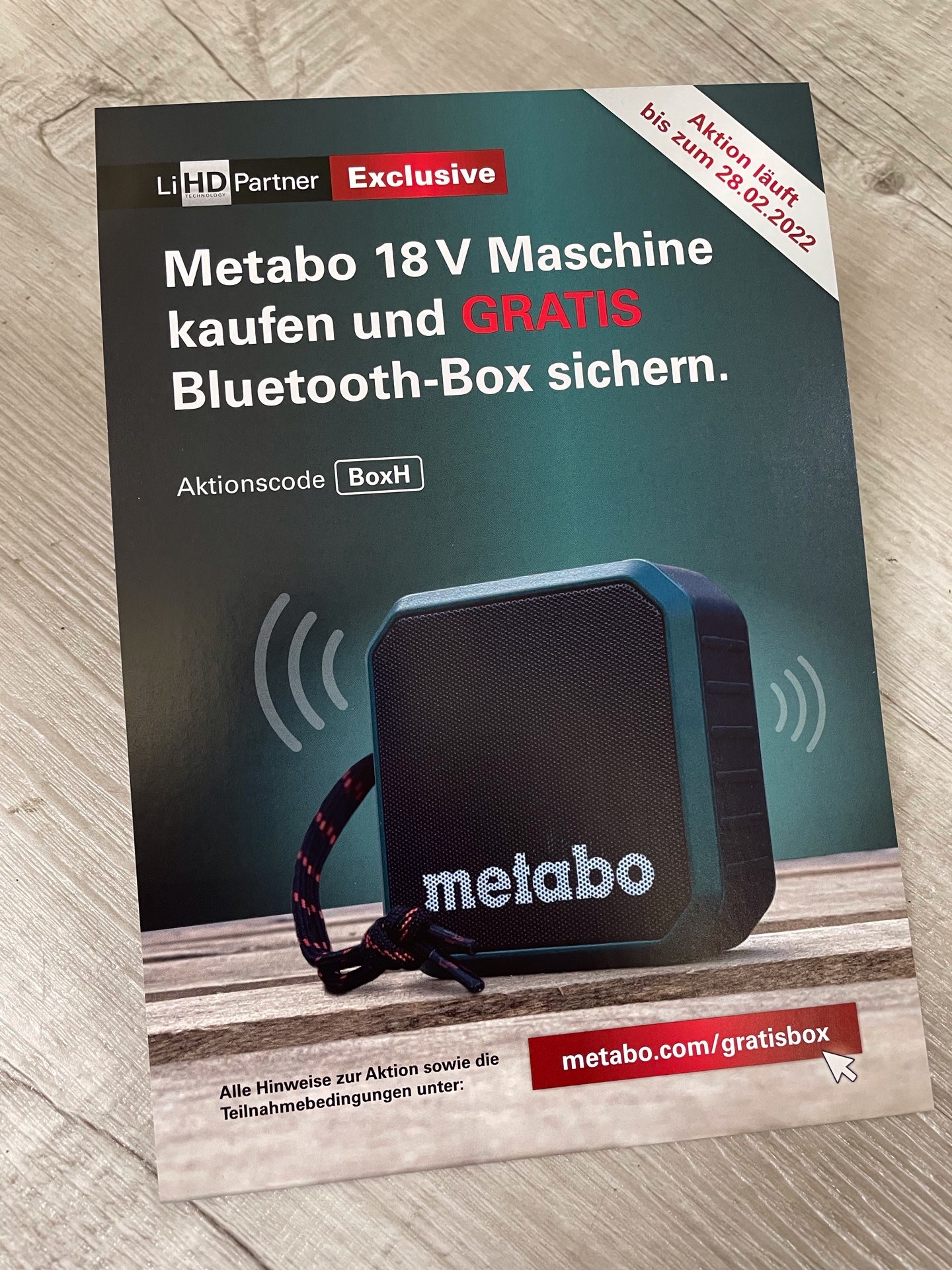 METABO Bluetooth Aktion 2022